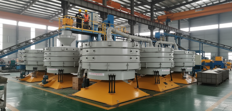 PVC粉末又“抱團(tuán)”停機(jī)？銀星圓形搖擺篩一招破解，效率提升超60%